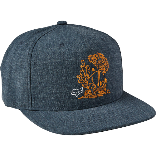 Fox Road Trippin Snapback Hat - Dark Indigo - OS