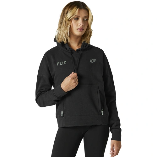 Fox Quest Dwr Womens Pullover Fleece - Black - L - SKU:FO29126001L
