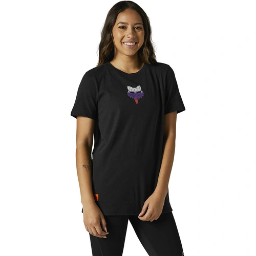 Fox Skarz Womens Tee Short Sleeve - Black