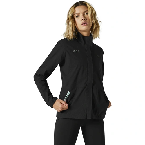Fox Travelled Womens Parka - Black