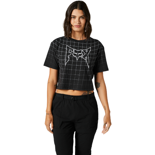 Fox Celz Womens Cropped Tee - Black