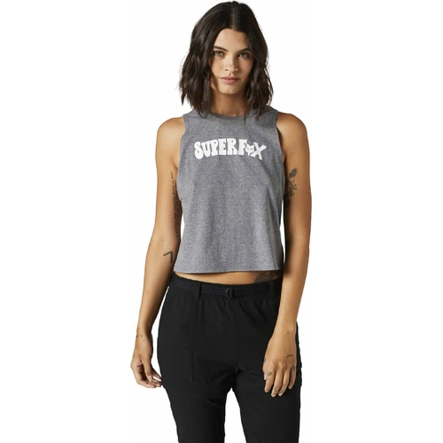 Fox Supr Trik Womens Tank - Heather Graphite