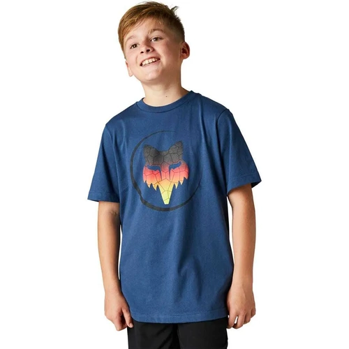 Fox Youth Skarz Tee - Dark Indigo - L - SKU:FO29178203L