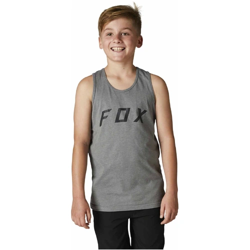 Fox Youth Bnkr Tank - Heather Graphite - L - SKU:FO29198185L