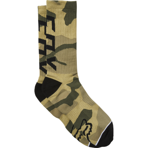 Fox Camo Cushioned Crew Sock - Camo