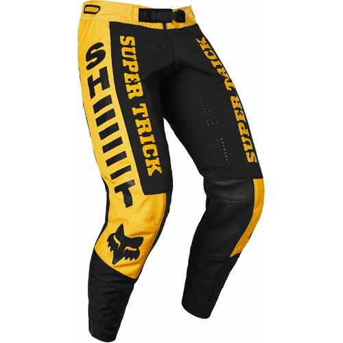Fox 360 Supr Trik LE Pant - Black/Yellow - 30 - SKU:FO2925301930