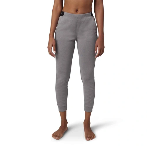 Fox Balance Womens Fleece Jogger - Heather Graphite