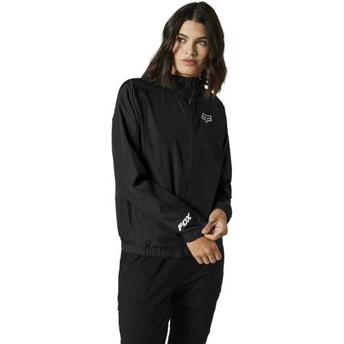Fox Rally Windbreaker Womens Jacket - Black - S - SKU:FO29270001S