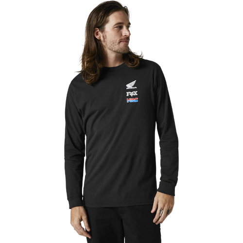 Fox Honda Wing LS Tee - Black