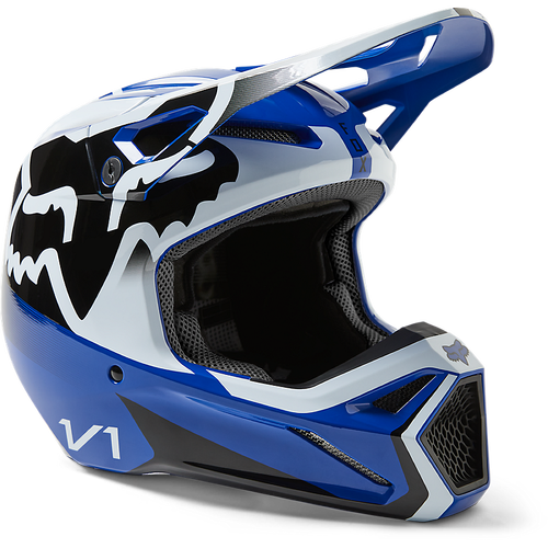 Fox V1 Leed DOT/ECE Helmet - Blue