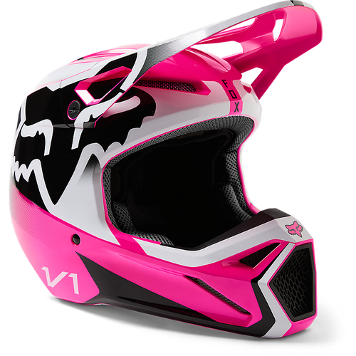 Fox V1 Leed DOT/ECE Helmet - Pink