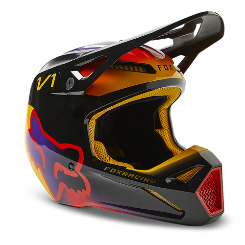 Fox V1 Toxsyk DOT/ECE Helmet - Black