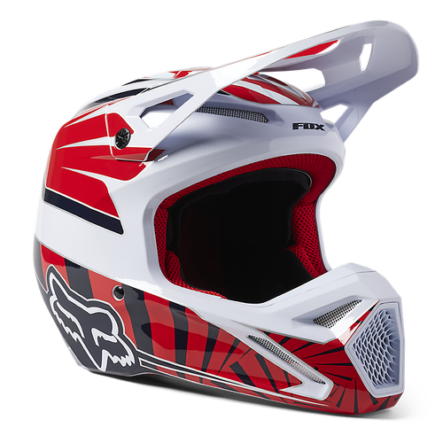 Fox V1 Goat DOT/ECE Helmet - Red