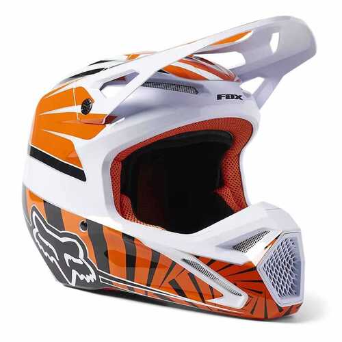 Fox 2023 V1 Goat Helmet - Orange - L - SKU:FO29661009L