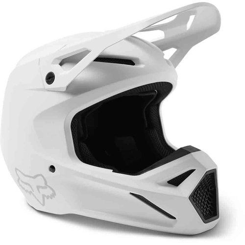Fox V1 Solid Dot/Ece - Matte White - 2XL - SKU:FO296690672X