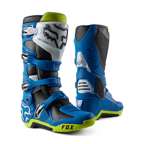 Fox Motion Boot - Blue/Yellow