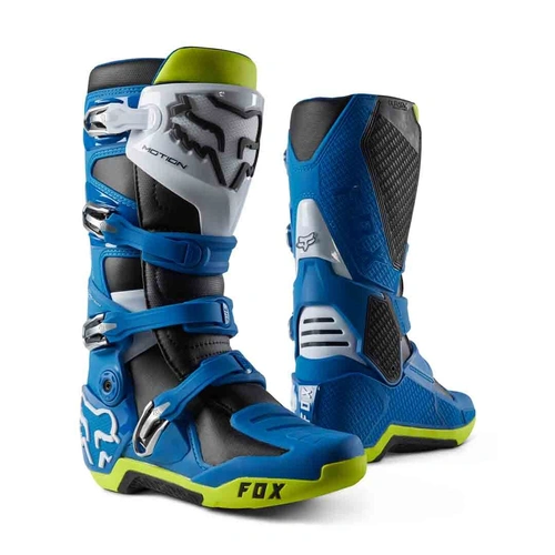 Fox Motion Boot - Blue/Yellow - 11.5 - SKU:FO2968202611H