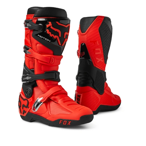 Fox Motion Boot - Flo Red - 10 - SKU:FO2968211010