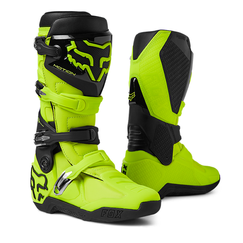 Fox Motion Boot - Fluro Yellow