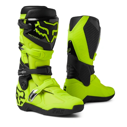 Fox Motion Boot - Flo Yellow - 10 - SKU:FO2968213010
