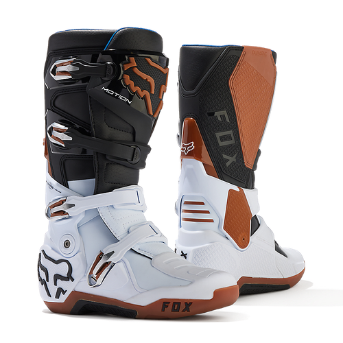 Fox Motion Boot - Black/White/Gum