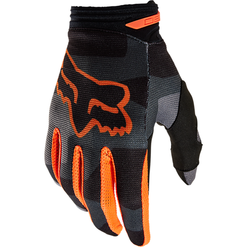 Fox 180 Bnkr Glove - Grey/Camo