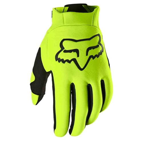 Fox Defend Thermo Off Road Glove - Fluro Yellow - S - SKU:FO29690130S