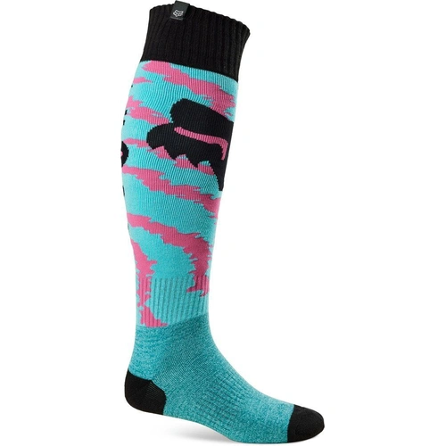 Fox 180 Nuklr Socks - Teal - L - SKU:FO29710176L