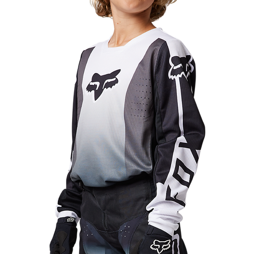 Fox Youth 180 Leed Jersey - Black/White