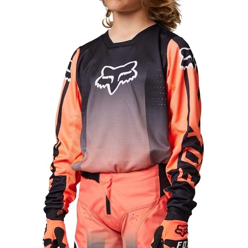 Fox Youth 180 Leed Jersey - Fluro Orange