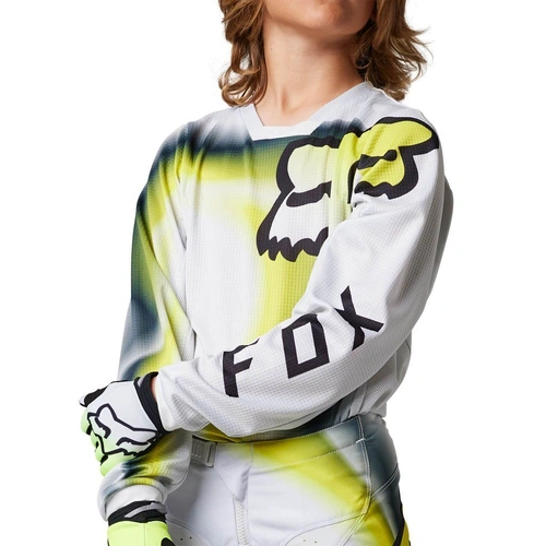 Fox Youth 180 Toxsyk Jersey - Fluro Yellow - L - SKU:FO29713130L