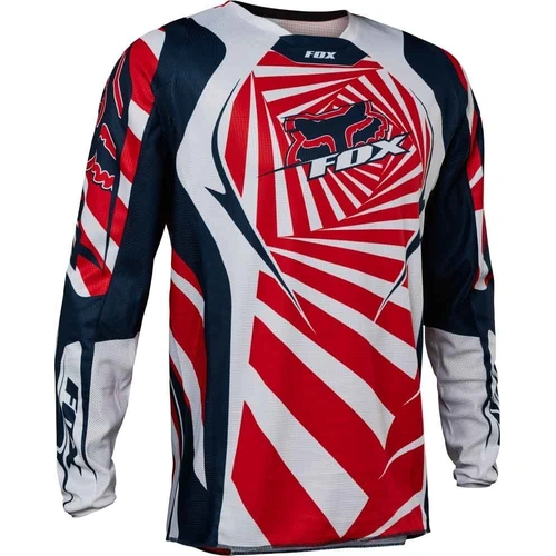 Fox 180 Goat Youth Jersey - Navy/Red/White