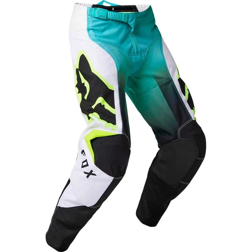 Fox 180 Leed Youth Pants - Teal/Black/White - 22 - SKU:FO2972117622