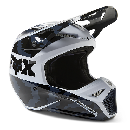 Fox Youth V1 Nuklr DOT/ECE Helmet - Black