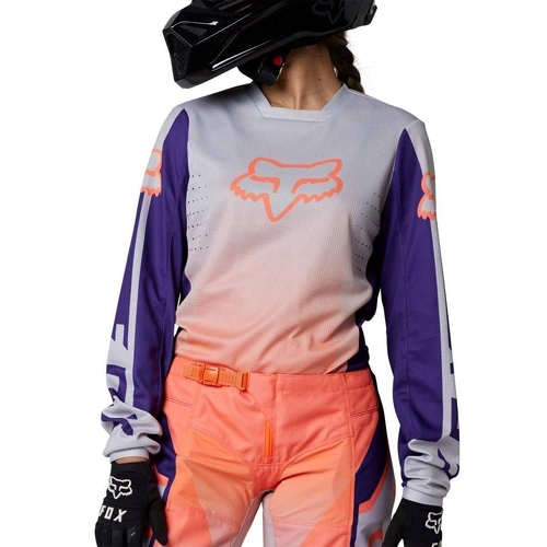 Fox Womens 180 Leed Womens MX Jersey - Fluro Orange
