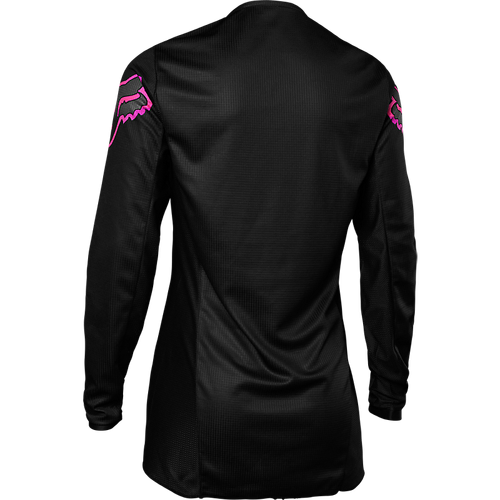 Fox Womens 180 Blackout Womens MX Jersey - Black/Pink