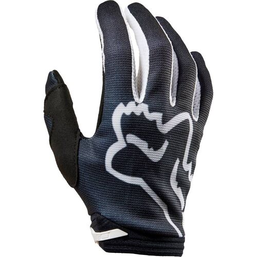 Fox 2023 Womens 180 Toxsyk Black White Gloves - Women Specific - Small  - SKU:FO29766018S