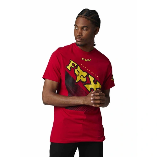 Fox Burm SS Premium Tee - Flame Red
