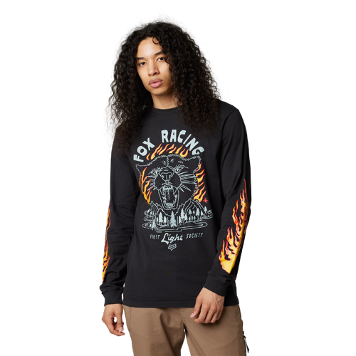 Fox Parkerboss LS Premium Tee - Black