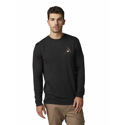 Fox Finisher LS Tech Tee - Black - 2XL - SKU:FO298110012X