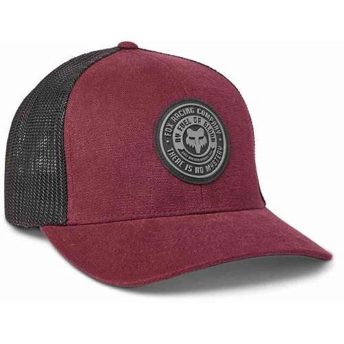 Fox Mysticks Flexfit Hat - Dark Maroon
