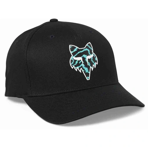 Fox Nuklr Flexfit MX - Black - L/XL - SKU:FO29900001LXL