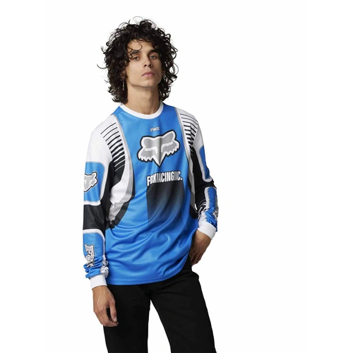 Fox Carv LS Jersey - Blue