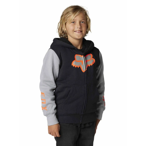 Fox Youth Leed Sherpa Fleece - Black - M - SKU:FO29964001M