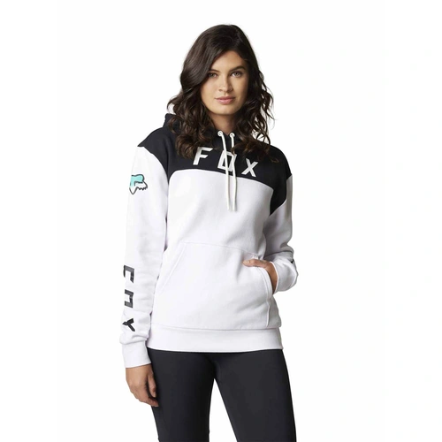 Fox Fgmnt Womens Pullover Fleece - White - M - SKU:FO29967008M