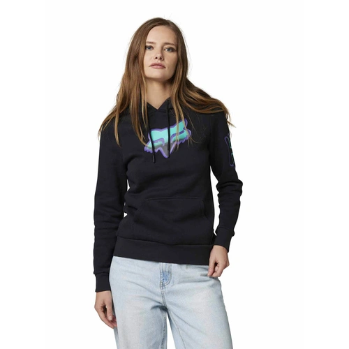 Fox Vizen Womens Pullover Fleece - Black - S - SKU:FO29969001S