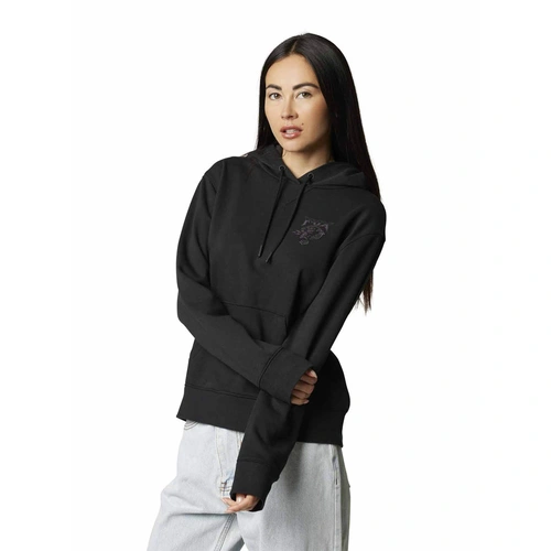 Fox Torerro Womens Pullover Fleece - Black - Black