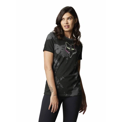 Fox Detonate Womens Tee Short Sleeve - Black