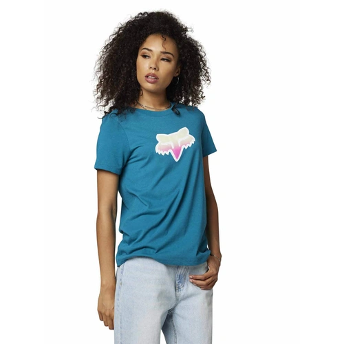 Fox Vizen Womens Tee Short Sleeve - Maui Blue