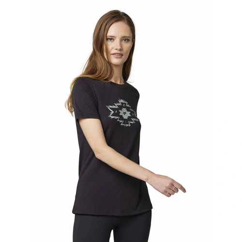 Fox Full Flux Womens Tee Short Sleeve - Black